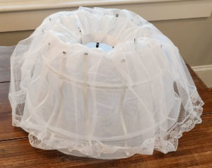 Petticoat with LEDs attached